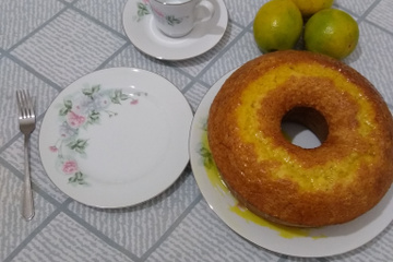 Bolo de Laranja Simples