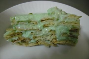 Pavê de mousse de limão