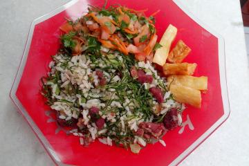 Arroz com charque