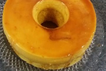 Bolo pudim de laranja