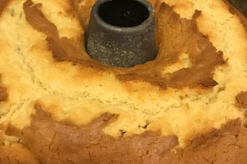 Bolo de fubá da roça