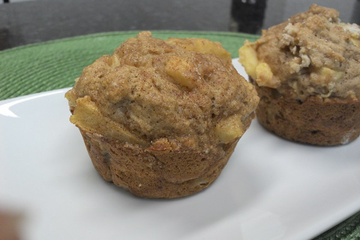 Muffin Integral de Maçã