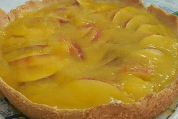 Torta de Maça e Morango