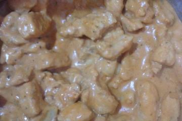 Estrogonofe de frango simples
