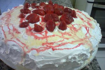 Torta de morango