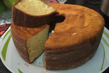 Receita de Bolo de leite condensado sem açúcar e sem dar trabalho