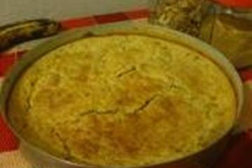 Torta de banana diet