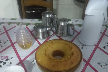 Bolo de Milho com Goiabada