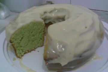 Bolo de gelatina de limão