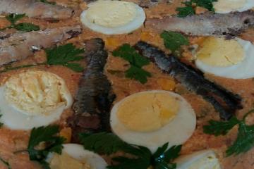 Cuscuz de sardinha