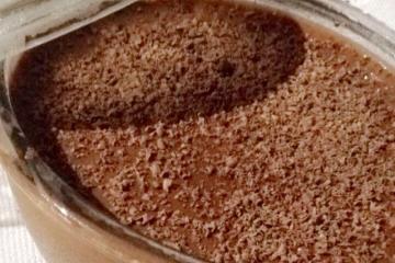 Mousse de chocolate