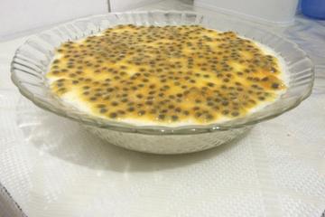 Mousse de maracujá consistente