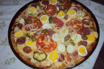 Massa fácil para pizza