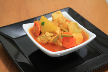 Frango com legumes