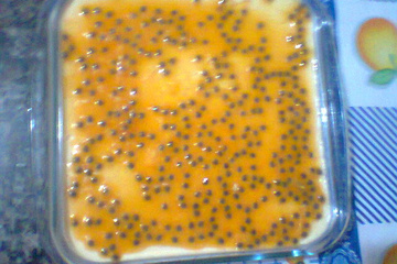 Deliciosa mousse de maracujá