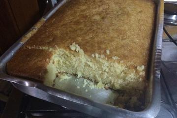 Bolo de laranja molhadinho