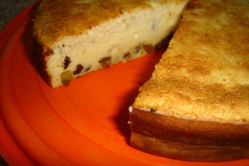 Bolo delicioso de ricota