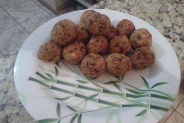 Bolinhos de farinha de mandioca