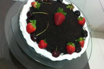 Bolo de morango