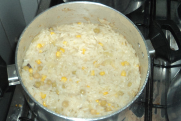 Risoto de arroz