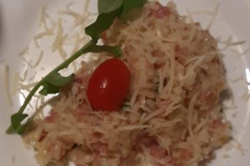 Risoto de linguiça Blumenau