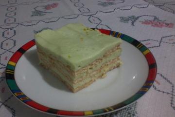 Pavê de mousse de limão