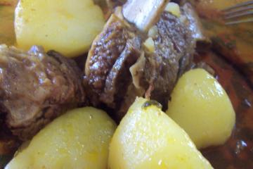 Costela Bovina com Batata