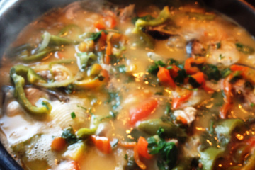 Moqueca de pintado