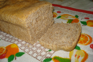 Pão enriquecido com farelo de trigo