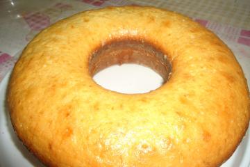 Bolo simples de fubá