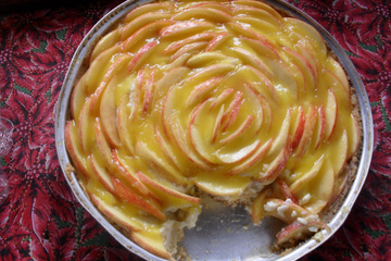 Torta de maçã delícia