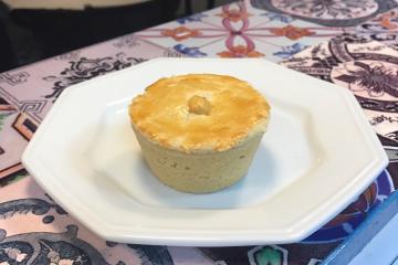 Torta de frango com massa podre diferente