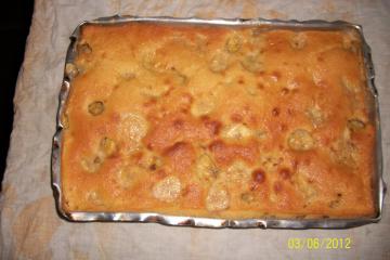 Torta de banana fácil