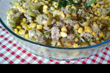 Espaguete com atum ou espaguete da Eli
