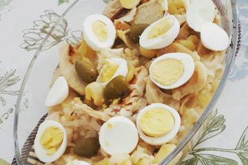 Filé de merluza à Gomes de Sá