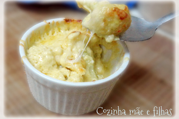 Couve-flor gratinada