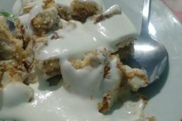 Torta de biscoito champanhe