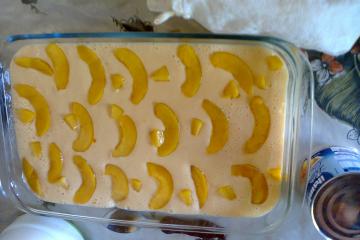 Mousse de pêssego