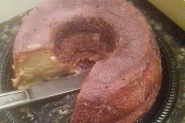 Bolo de Baunilha