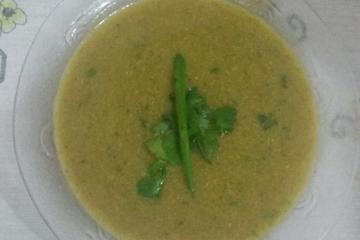 Sopa de farinha de mandioca