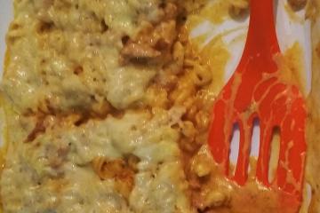 Macarrão com linguiça na panela de pressão