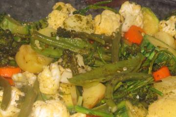 Legumes ao Forno