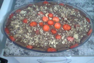 Mousse de morango facílimo