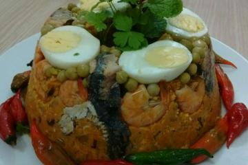 Cuscuz de sardinha