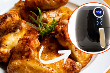 O melhor jeito de fazer frango na airfryer: carne fica suculenta e muuuito gostosa!