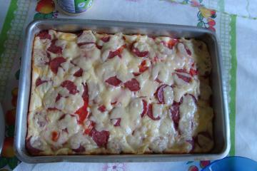 Massa para pizza de liquidificador