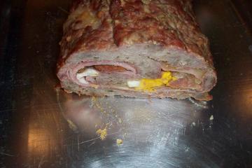 Assado de carne moída