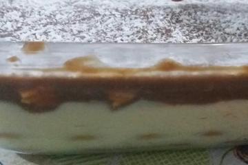 Pavê de bolacha champagne