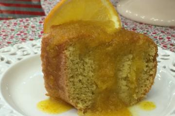 Bolo simples de laranja