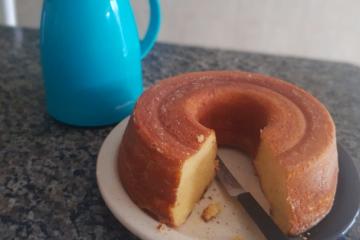 Bolo fubá cremoso